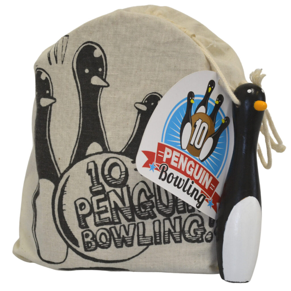 Penguin Bowling from the Cinnamon Trust Charity Webshop | Make a difference with every purchase