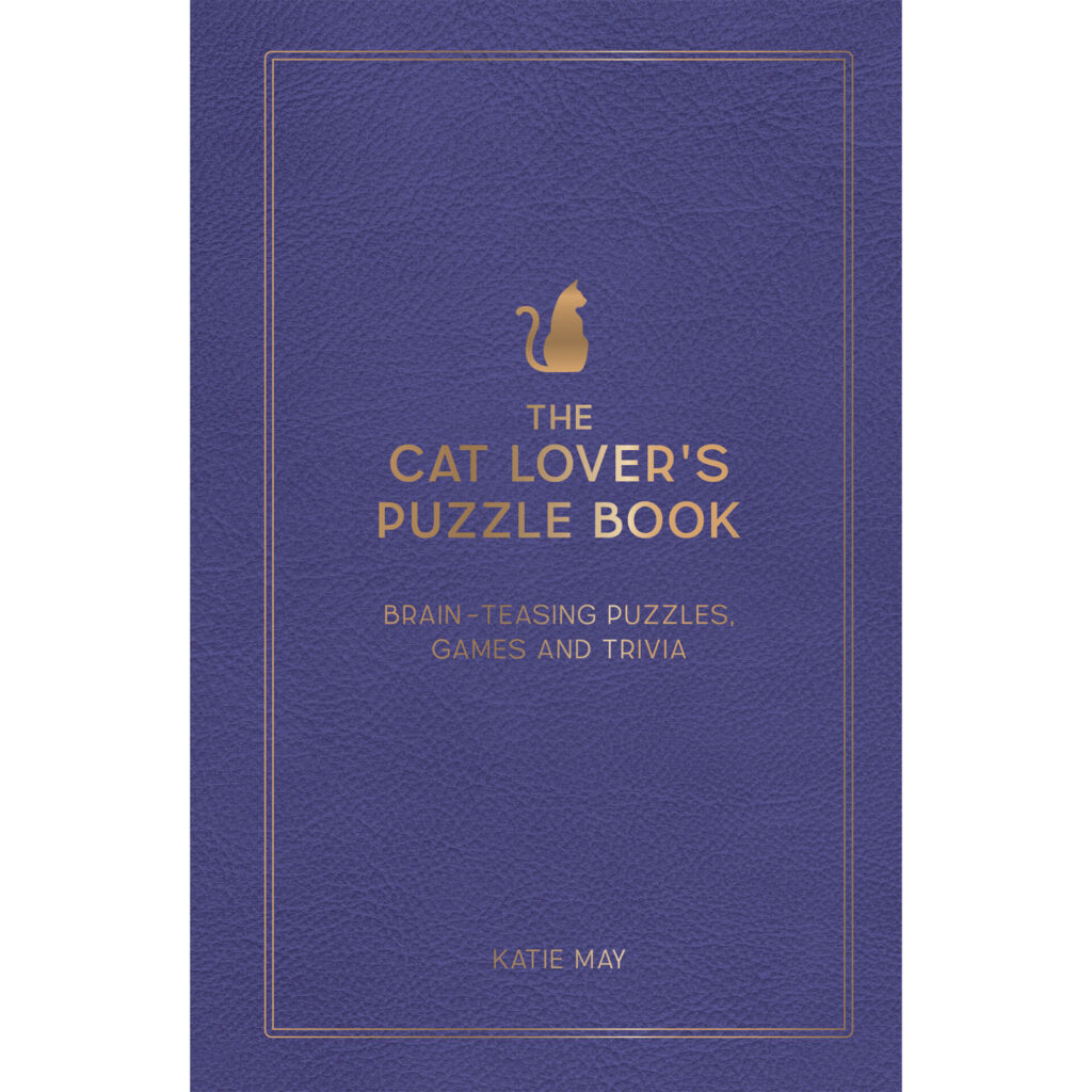 The Cat Lovers Puzzle Book from the Cinnamon Trust Charity Webshop | Make a difference with every purchase