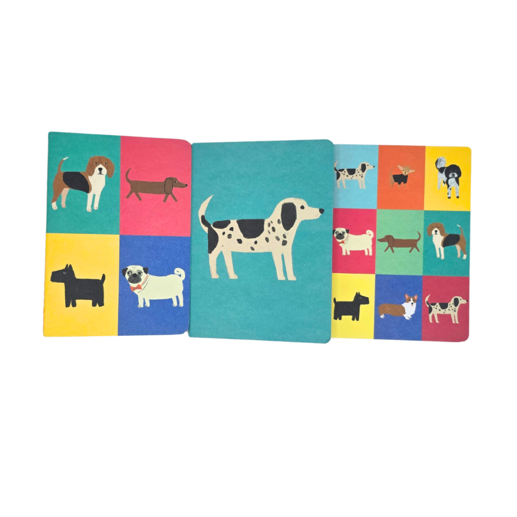 A6 Notebook Set Dogs from the Cinnamon Trust Charity Webshop | Make a difference with every purchase