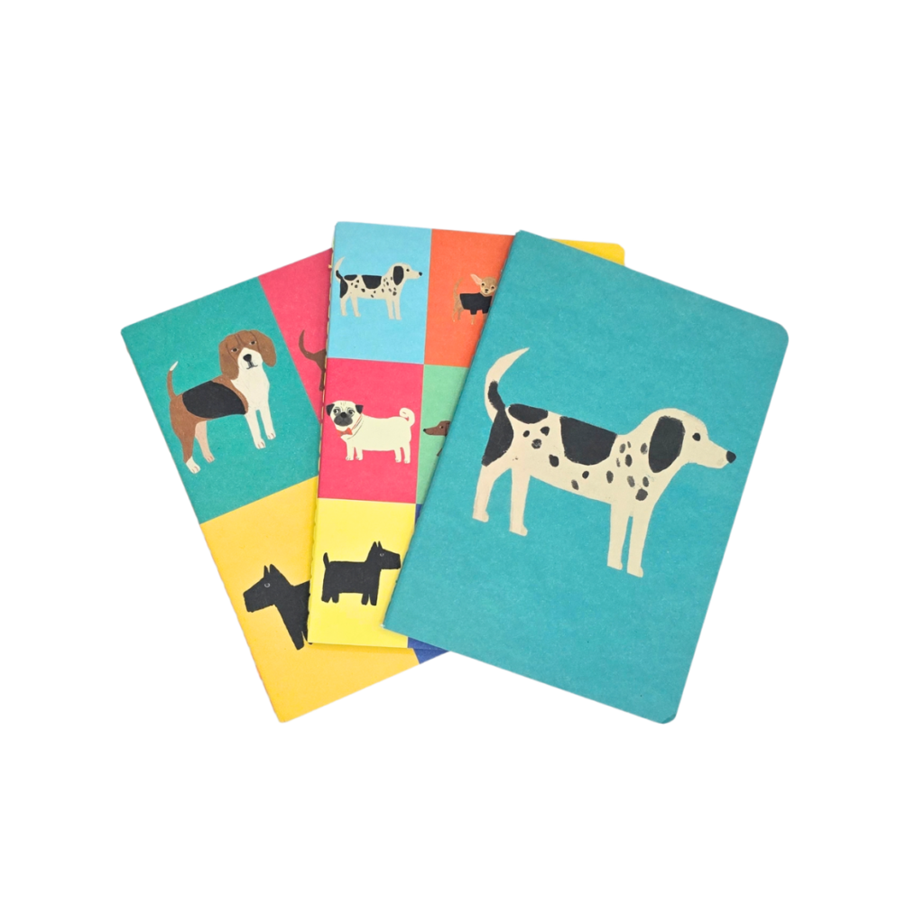A6 Notebook Set Dogs from the Cinnamon Trust Charity Webshop | Make a difference with every purchase