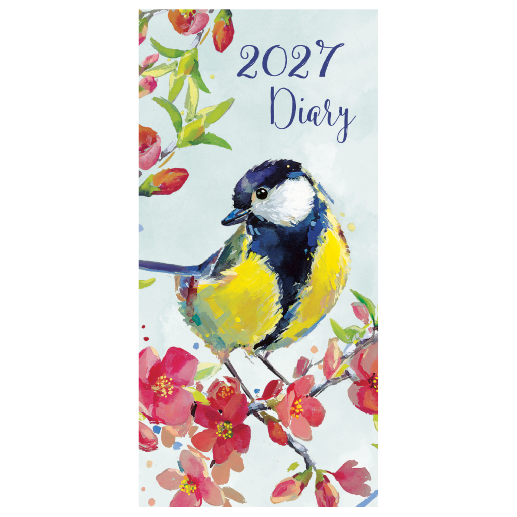 Birdsong Pocket Diary 2027 from the Cinnamon Trust Charity Webshop | Make a difference with every purchase