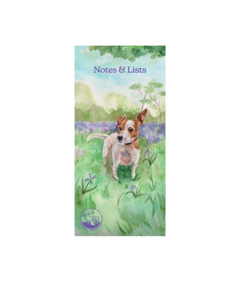 Cinnamon Trust Memo Pad Dogs from the Cinnamon Trust Charity Webshop | Make a difference with every purchase