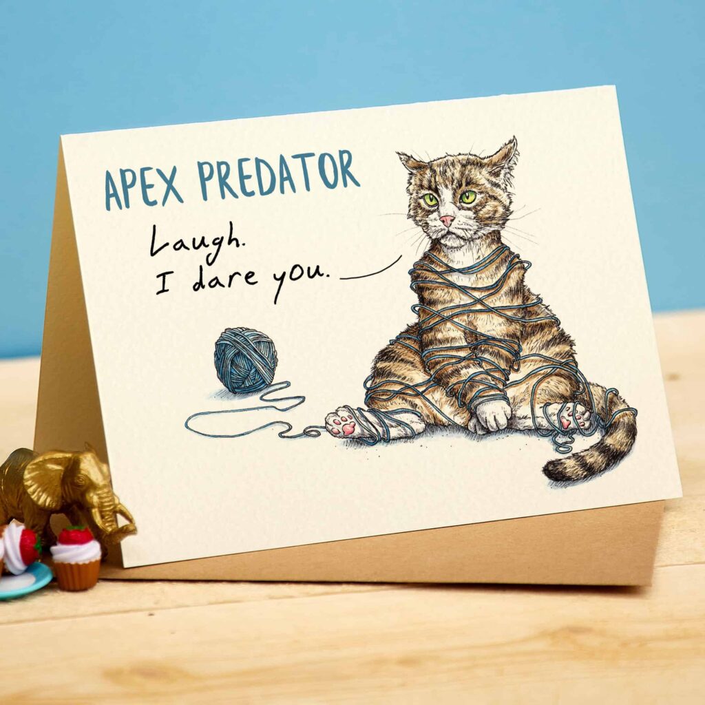 Apex Predator from the Cinnamon Trust Charity Webshop | Make a difference with every purchase