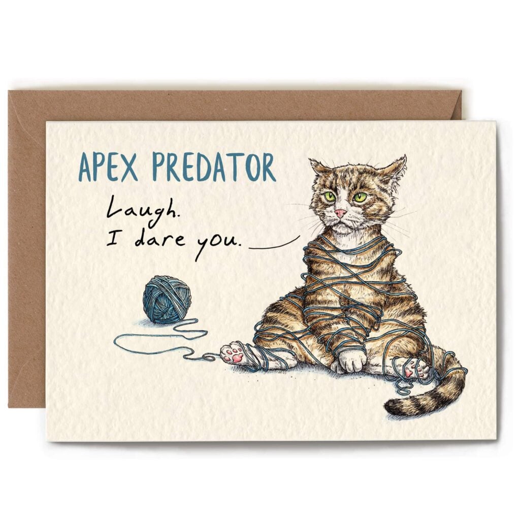 Apex Predator from the Cinnamon Trust Charity Webshop | Make a difference with every purchase