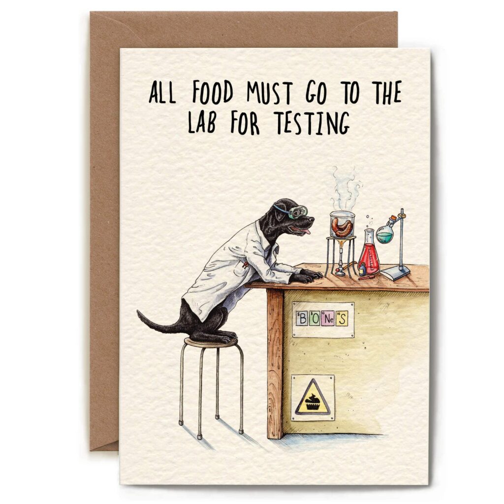Lab Testing Card from the Cinnamon Trust Charity Webshop | Make a difference with every purchase