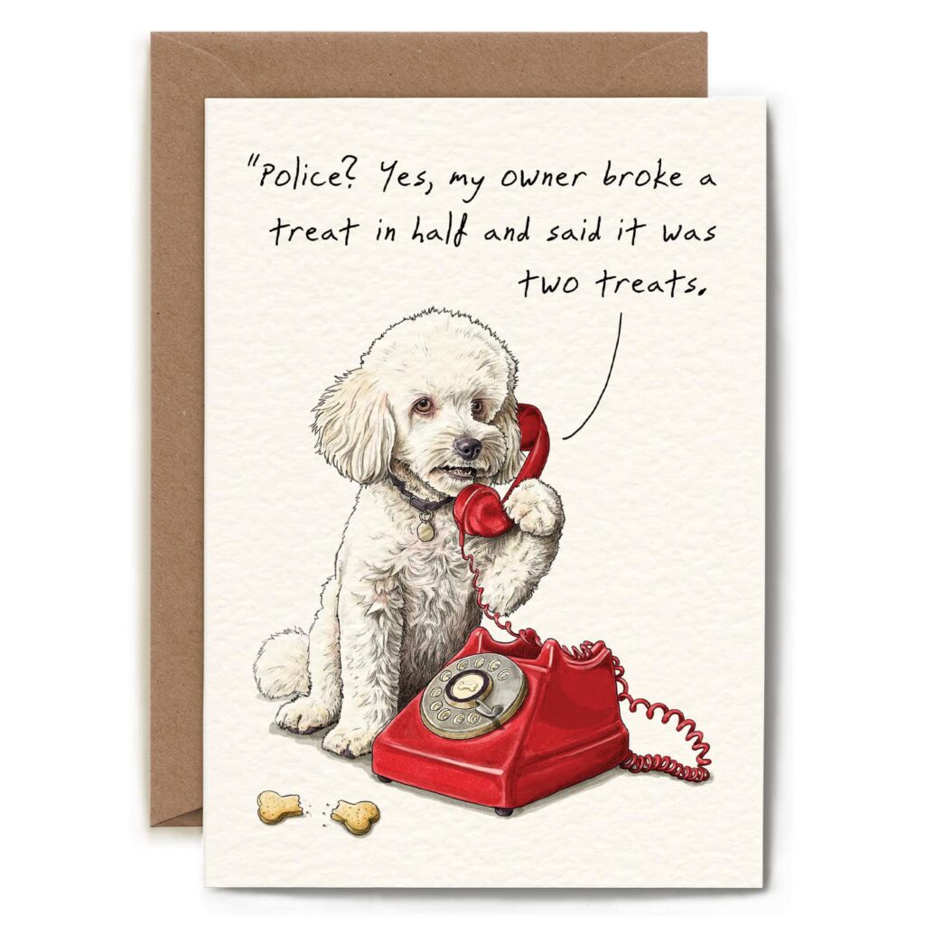 Treat Crime Card from the Cinnamon Trust Charity Webshop | Make a difference with every purchase