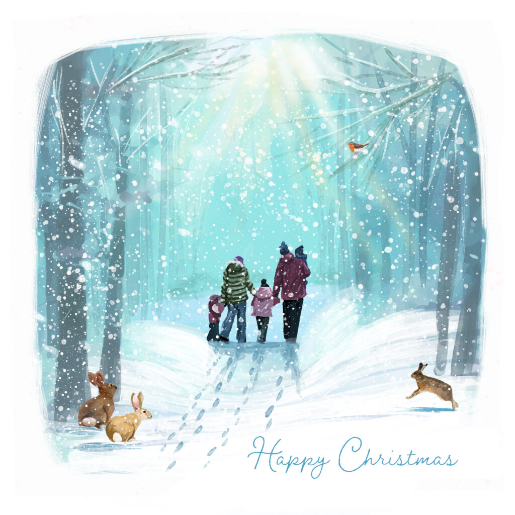 Christmas In The Woods Twin Pack from the Cinnamon Trust Charity Webshop | Make a difference with every purchase