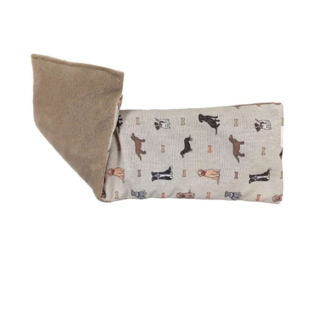 Dog & Bone Wheat Bag from the Cinnamon Trust Charity Webshop | Make a difference with every purchase