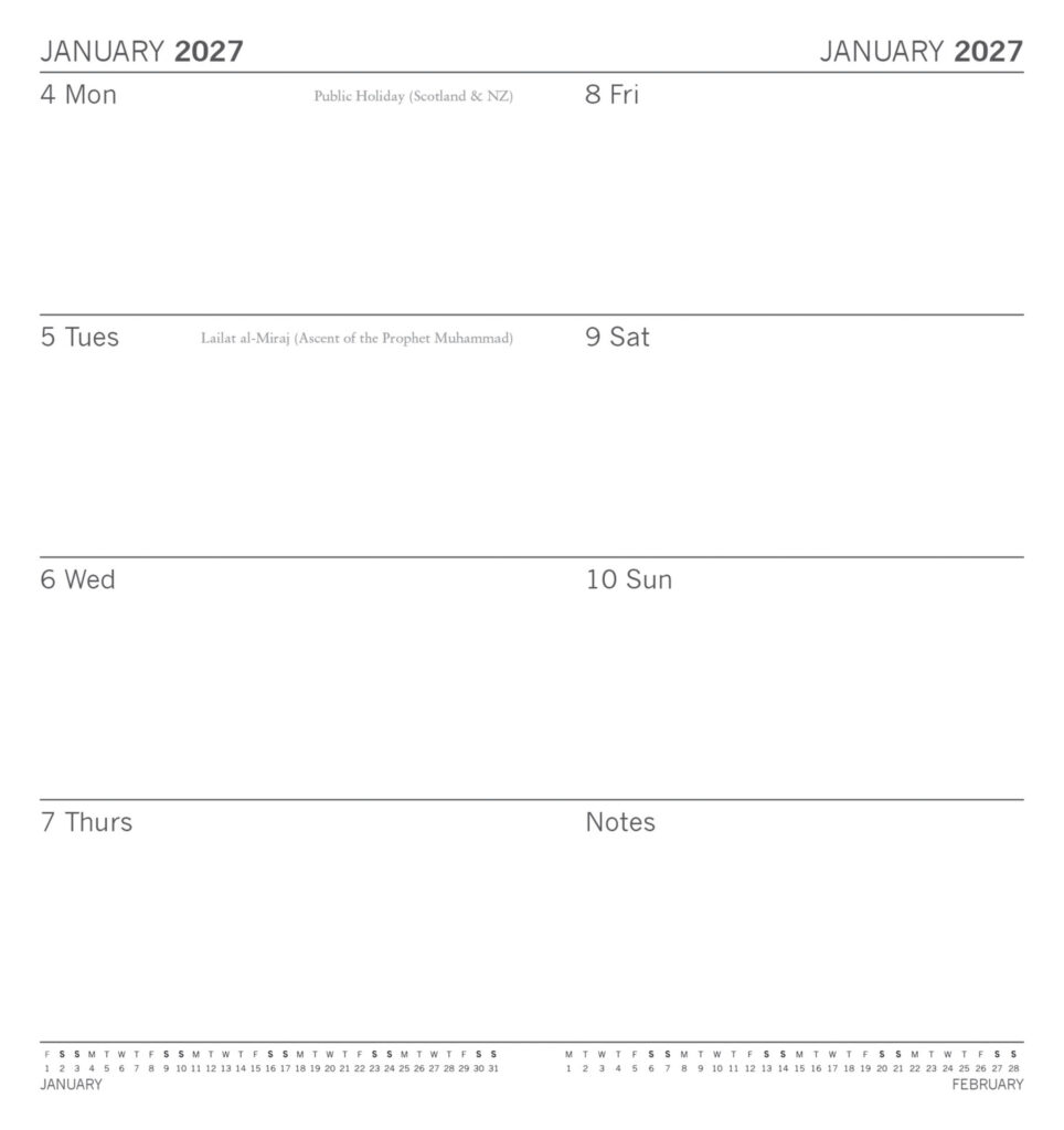 Cat Lovers Pocket Diary 2027 from the Cinnamon Trust Charity Webshop | Make a difference with every purchase