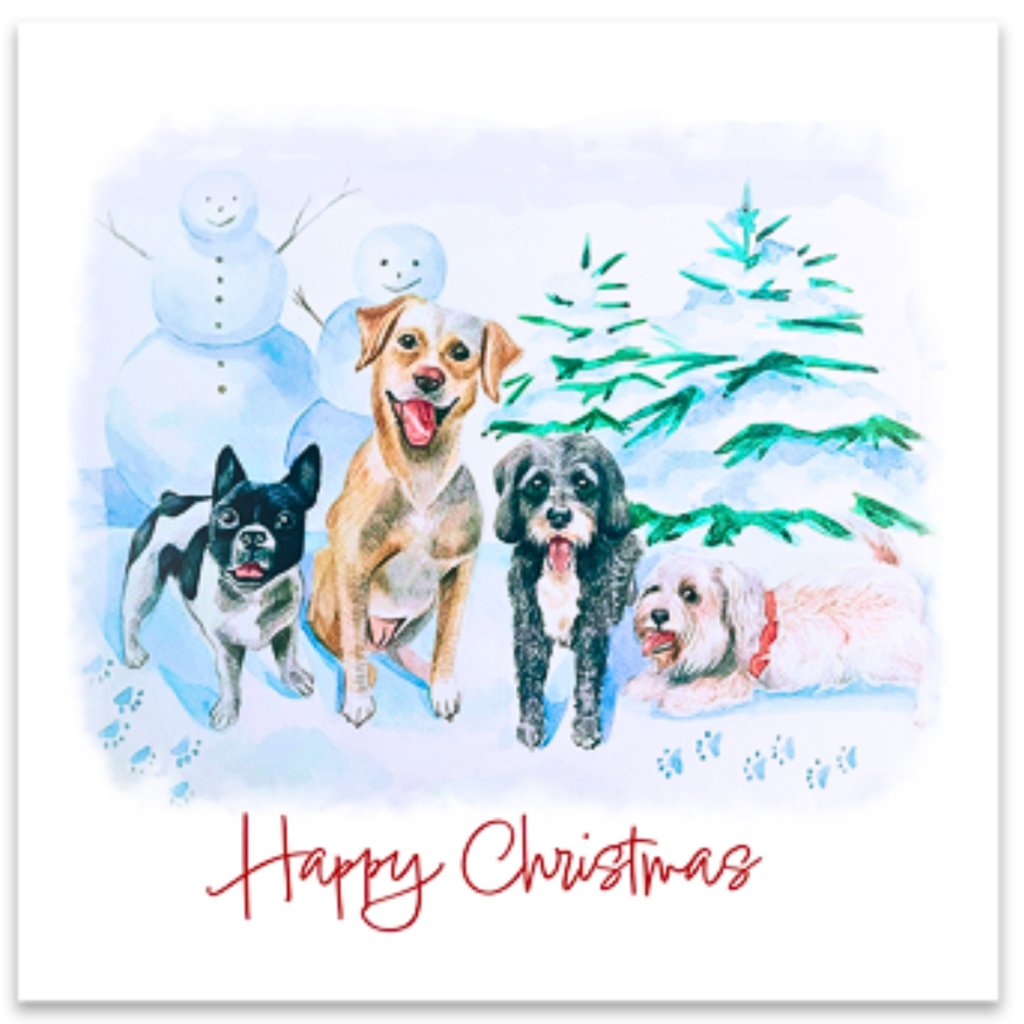 Snow Buddies Card Pack from the Cinnamon Trust Charity Webshop | Make a difference with every purchase