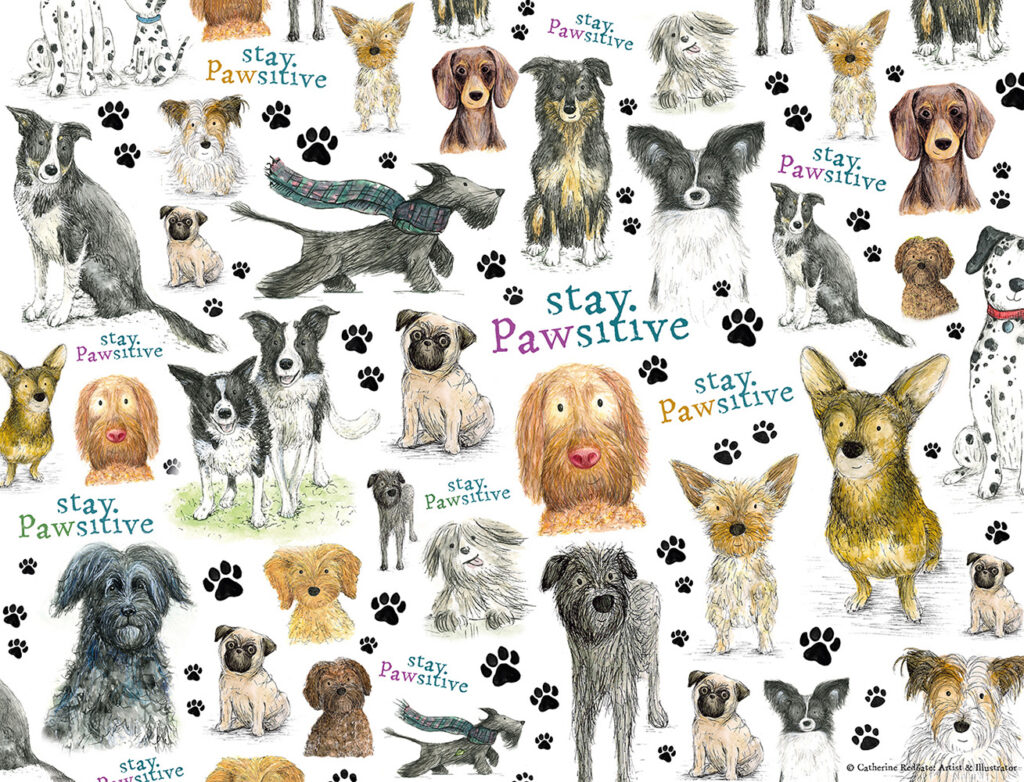 Stay Pawsitive 500pc Jigsaw Puzzle from the Cinnamon Trust Charity Webshop | Make a difference with every purchase