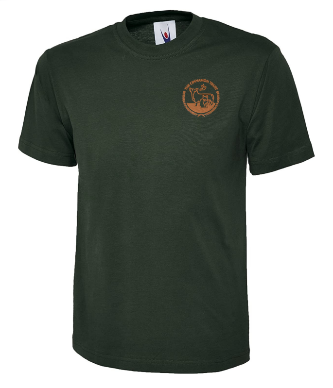 Cinnamon Trust T-Shirt from the Cinnamon Trust Charity Webshop | Make a difference with every purchase