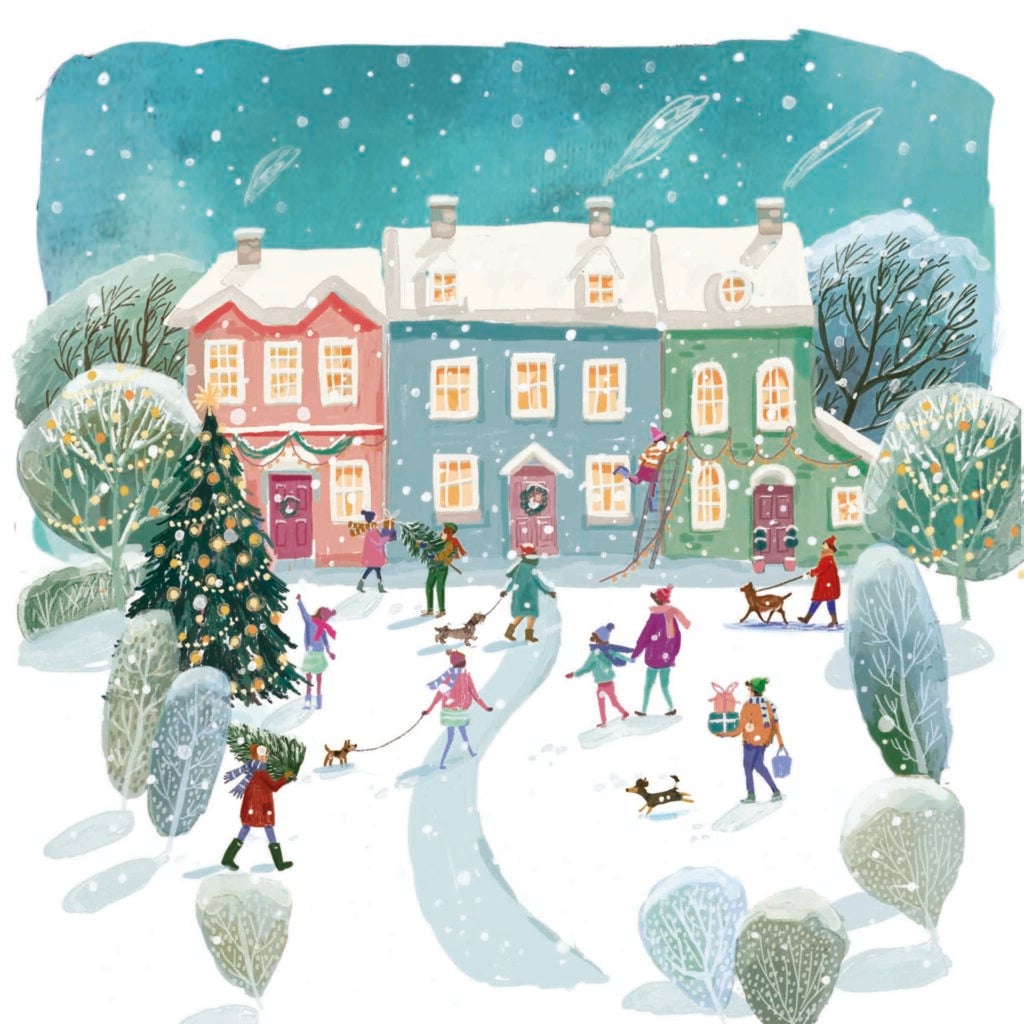 Winter Village Twin Pack from the Cinnamon Trust Charity Webshop | Make a difference with every purchase