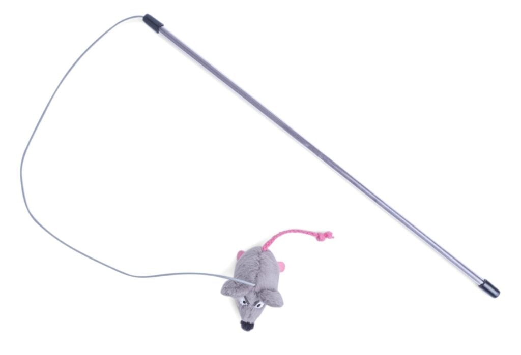Angry Mouse Teaser Cat Toy from the Cinnamon Trust Charity Webshop | Make a difference with every purchase