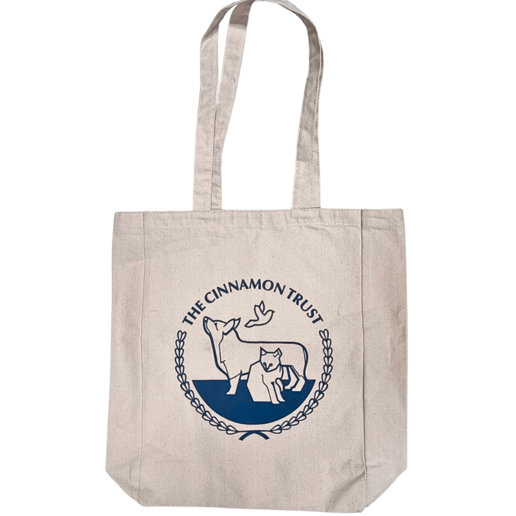 Cinnamon Trust Canvas Tote from the Cinnamon Trust Charity Webshop | Make a difference with every purchase