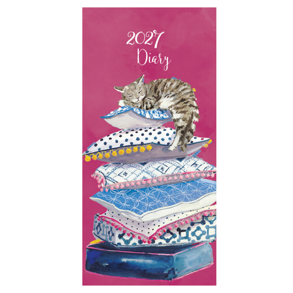 Cat Lovers Pocket Diary 2027 from the Cinnamon Trust Charity Webshop | Make a difference with every purchase