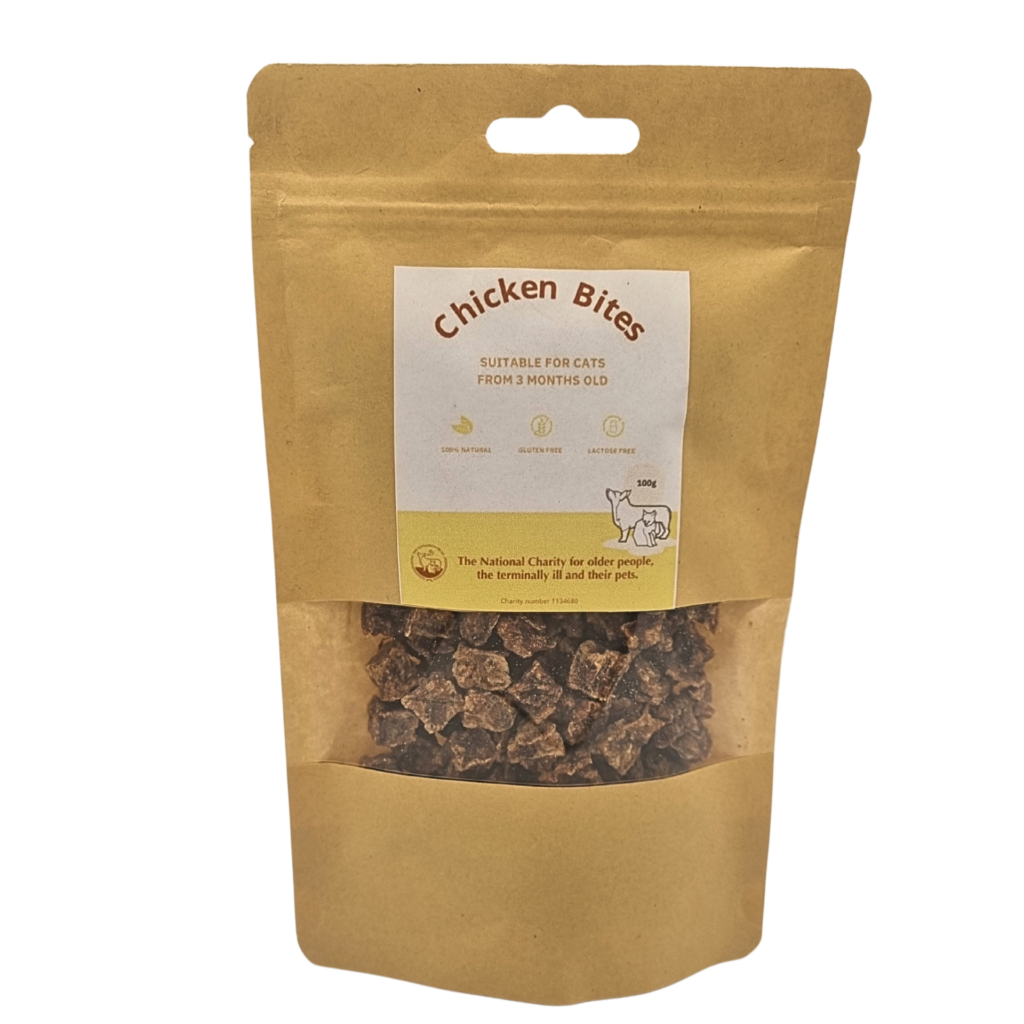 Cinnamon Trust Chicken Bites for Cats from the Cinnamon Trust Charity Webshop | Make a difference with every purchase