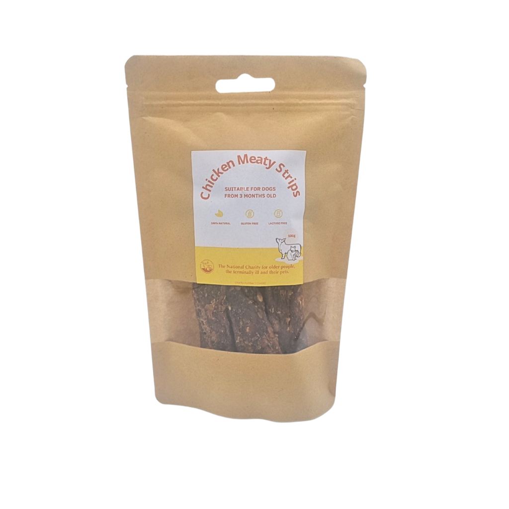 Cinnamon Trust Chicken Meaty Strips from the Cinnamon Trust Charity Webshop | Make a difference with every purchase