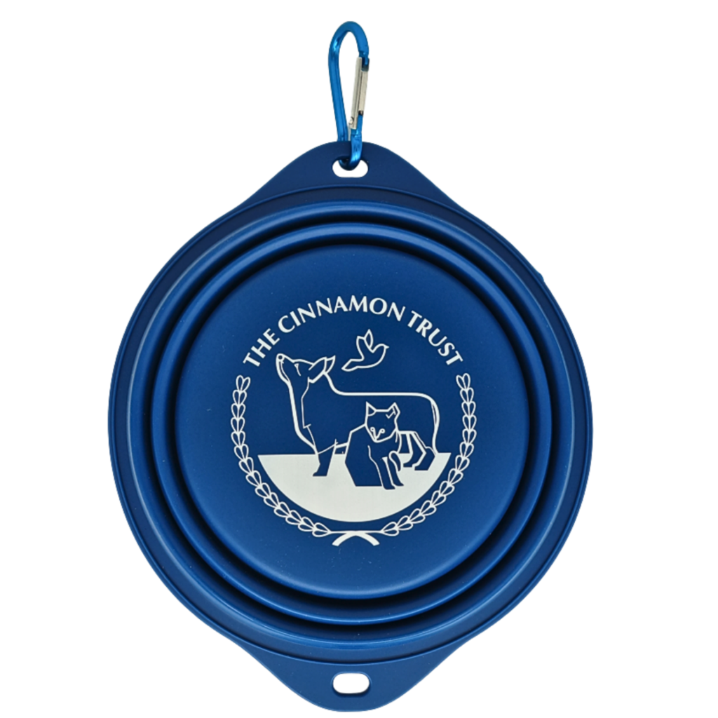 Cinnamon Trust Collapsible Pet Bowl 16cm from the Cinnamon Trust Charity Webshop | Make a difference with every purchase
