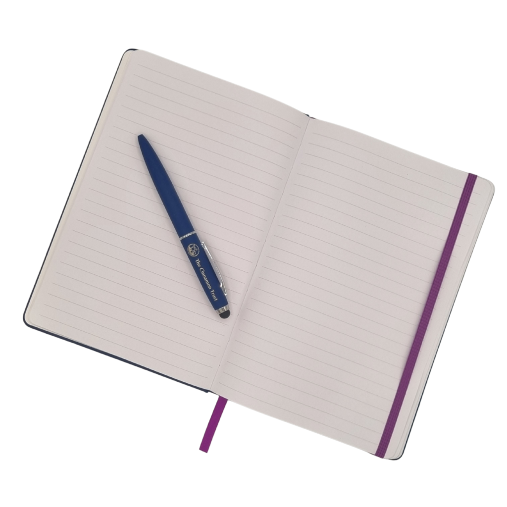 Corgi Notebook Navy from the Cinnamon Trust Charity Webshop | Make a difference with every purchase