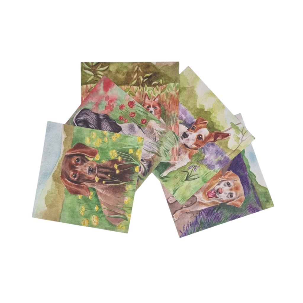 Dogs Multi Card Pack from the Cinnamon Trust Charity Webshop | Make a difference with every purchase