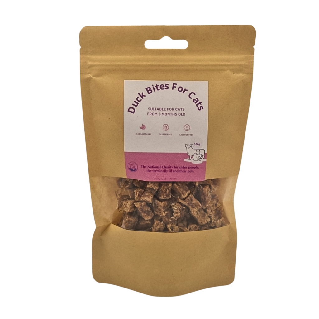 Cinnamon Trust Duck Bites for Cats from the Cinnamon Trust Charity Webshop | Make a difference with every purchase