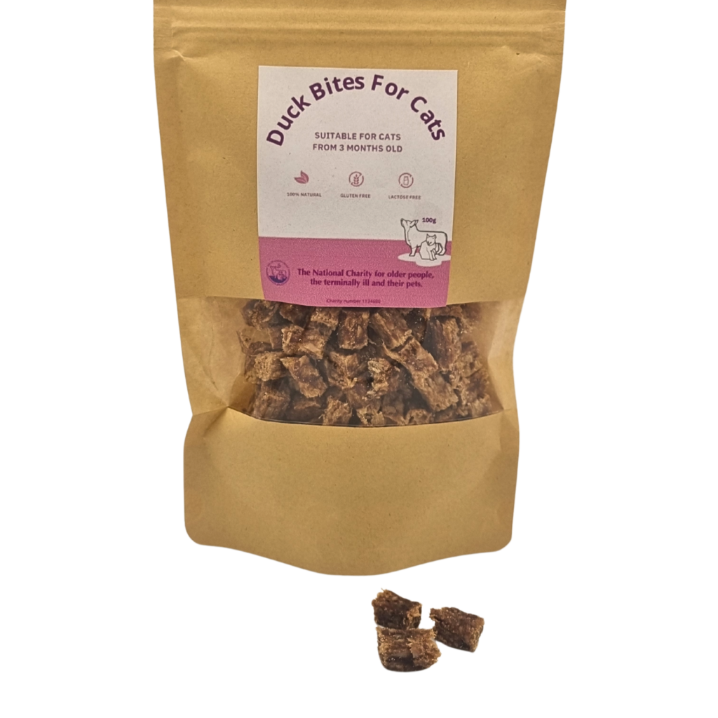 Cinnamon Trust Duck Bites for Cats from the Cinnamon Trust Charity Webshop | Make a difference with every purchase
