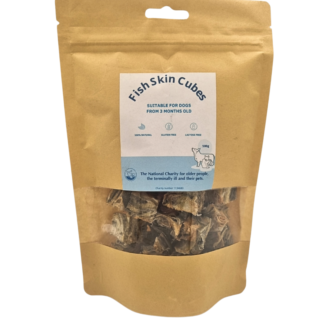 Cinnamon Trust Fish Skin Cubes from the Cinnamon Trust Charity Webshop | Make a difference with every purchase