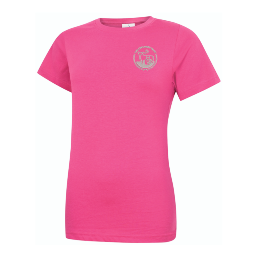Cinnamon Trust Ladies T-shirt from the Cinnamon Trust Charity Webshop | Make a difference with every purchase