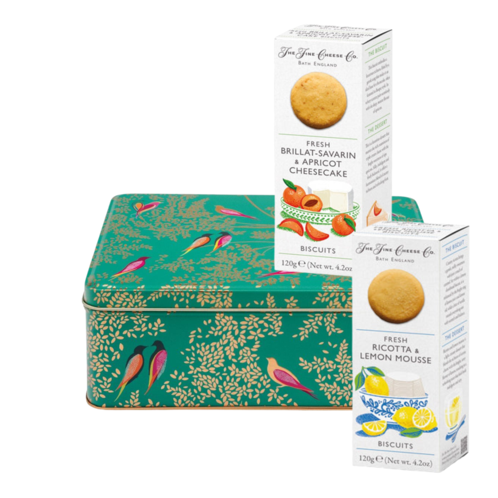 Lemon & Apricot Biscuit Gift Tin from the Cinnamon Trust Charity Webshop | Make a difference with every purchase