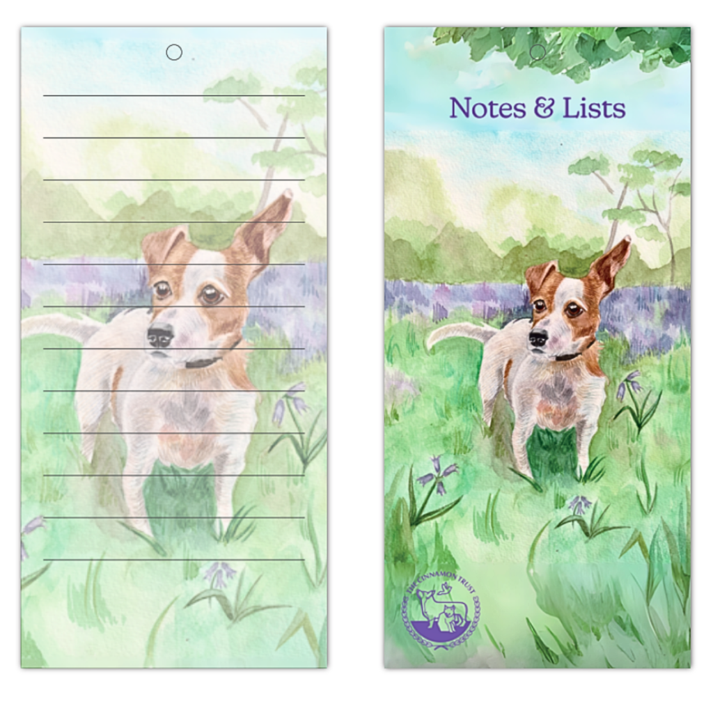 Cinnamon Trust Memo Pad Dogs from the Cinnamon Trust Charity Webshop | Make a difference with every purchase