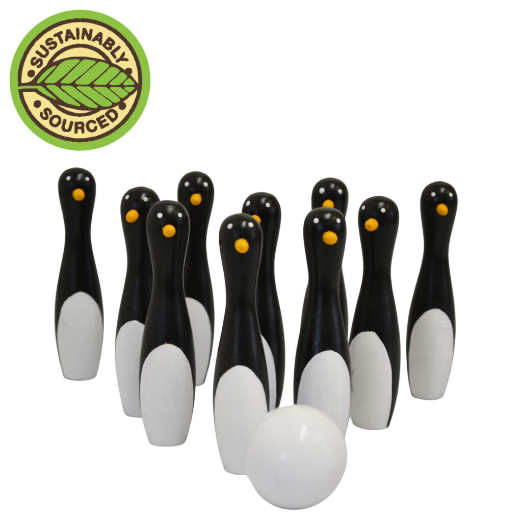 Penguin Bowling from the Cinnamon Trust Charity Webshop | Make a difference with every purchase