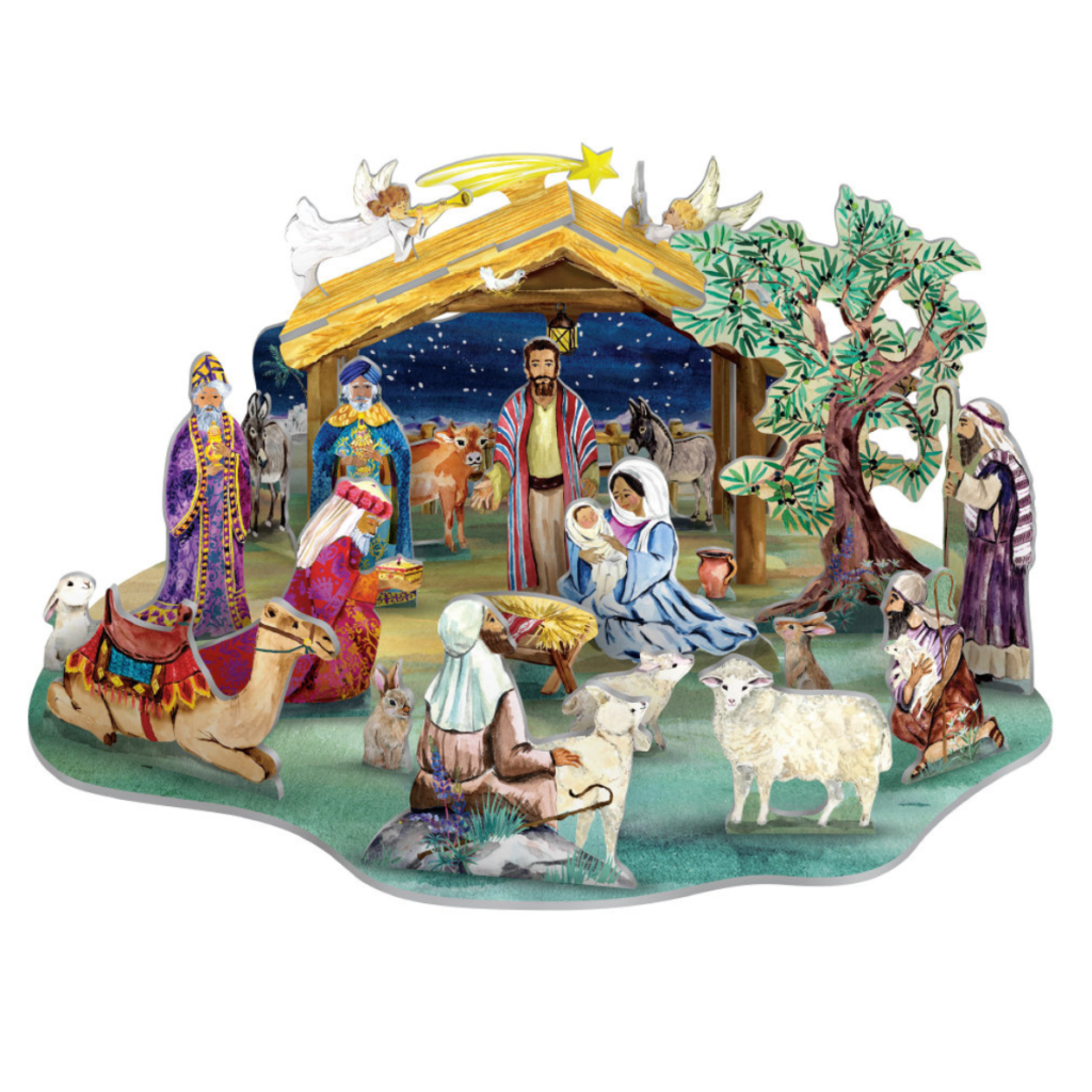 Pop & Slot Nativity Advent Calendar from the Cinnamon Trust Charity Webshop | Make a difference with every purchase