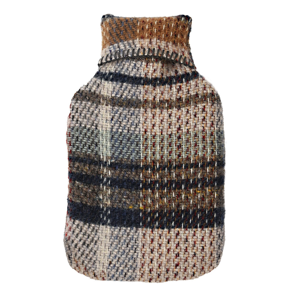 Random Recycled Wool Hot Water Bottle from the Cinnamon Trust Charity Webshop | Make a difference with every purchase