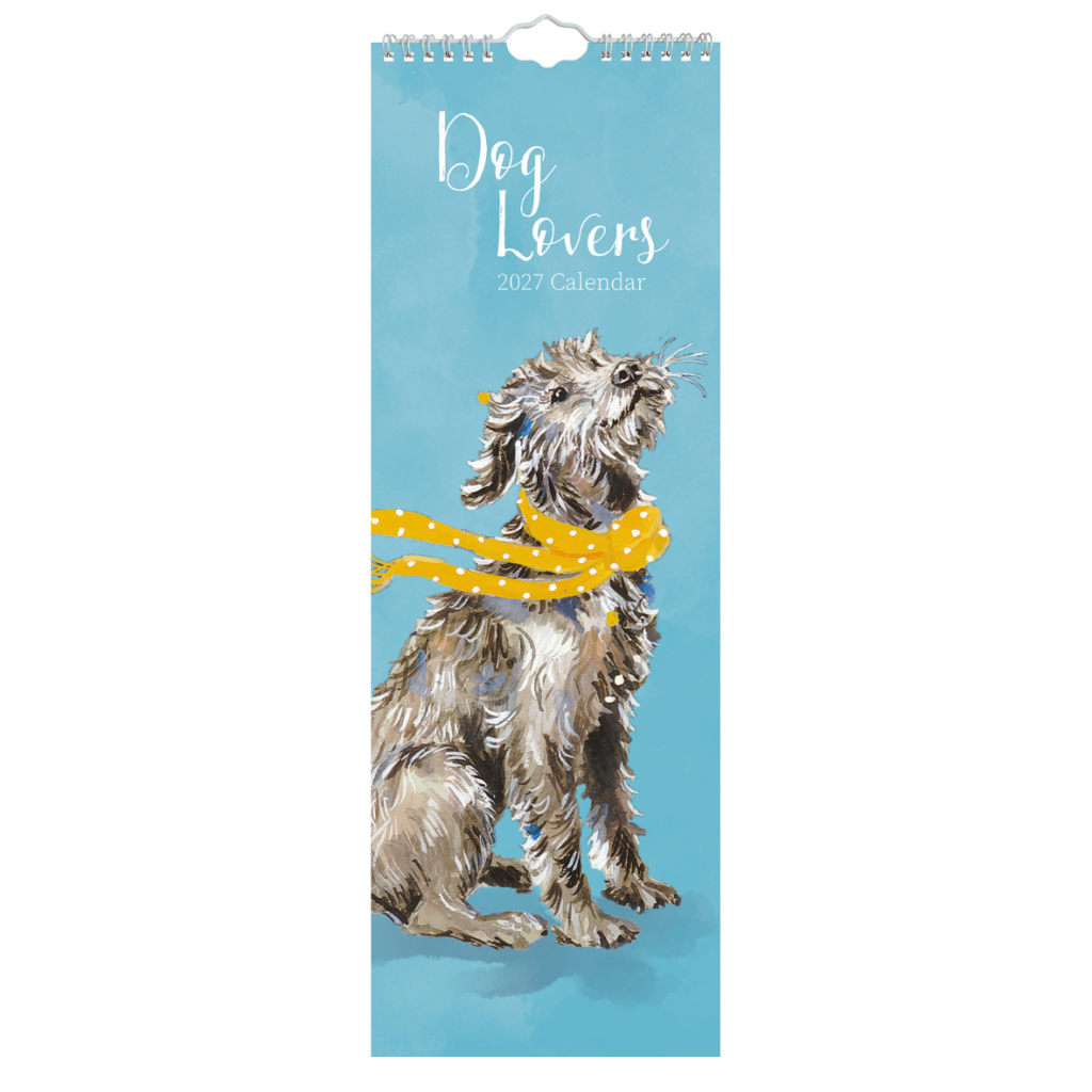 Dog Lovers Slimline Calendar from the Cinnamon Trust Charity Webshop | Make a difference with every purchase