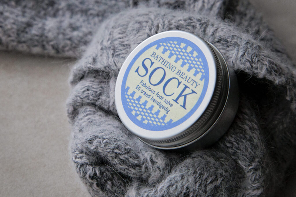 Sock Foot Salve from the Cinnamon Trust Charity Webshop | Make a difference with every purchase