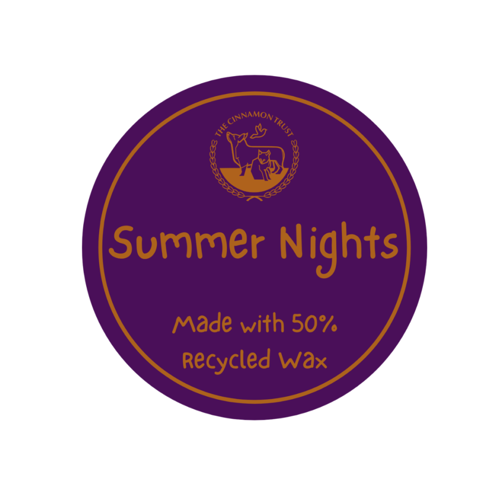 Summer Nights Candle Tin from the Cinnamon Trust Charity Webshop | Make a difference with every purchase