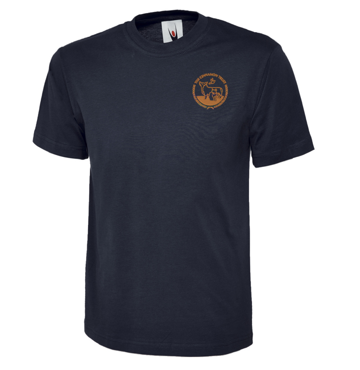 Cinnamon Trust T-Shirt from the Cinnamon Trust Charity Webshop | Make a difference with every purchase