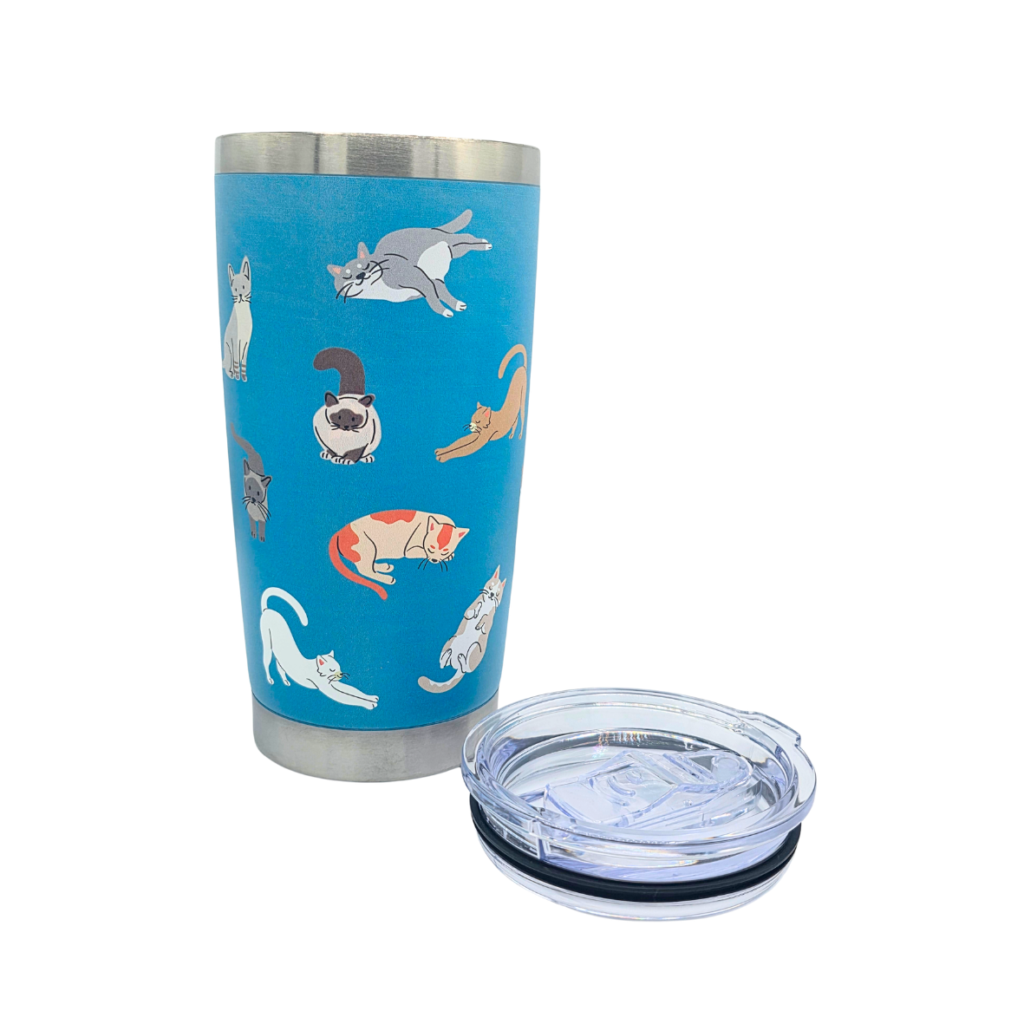 Thermal Cup Cats from the Cinnamon Trust Charity Webshop | Make a difference with every purchase