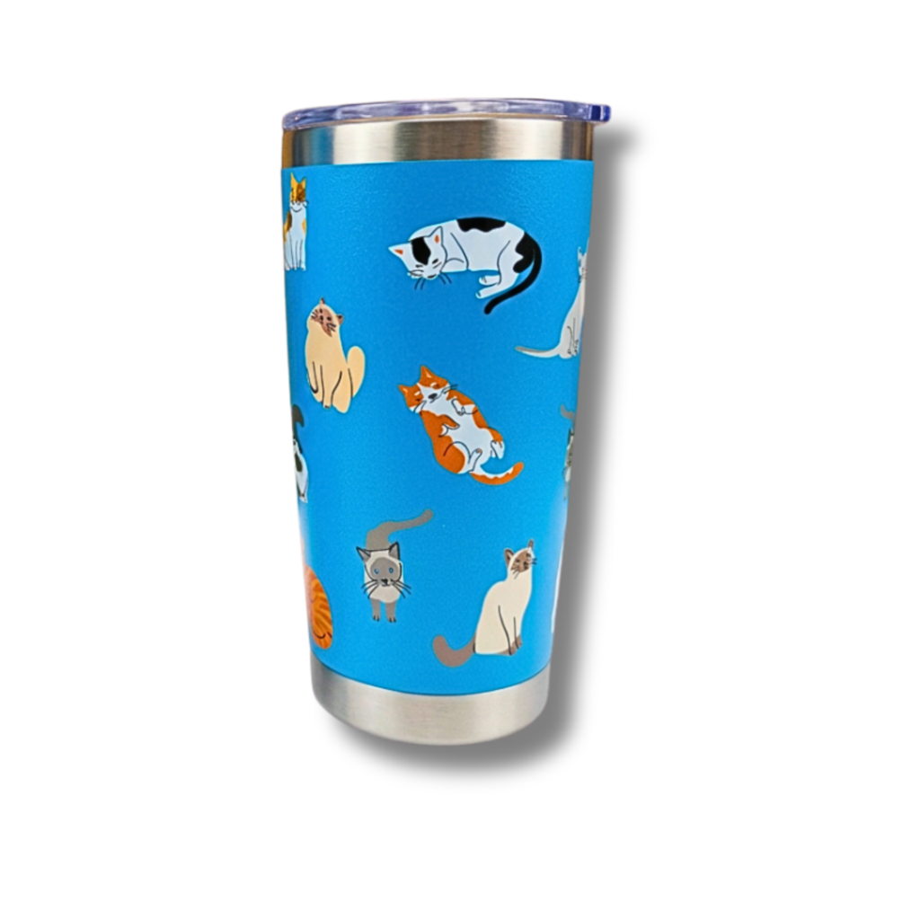 Thermal Cup Cats from the Cinnamon Trust Charity Webshop | Make a difference with every purchase