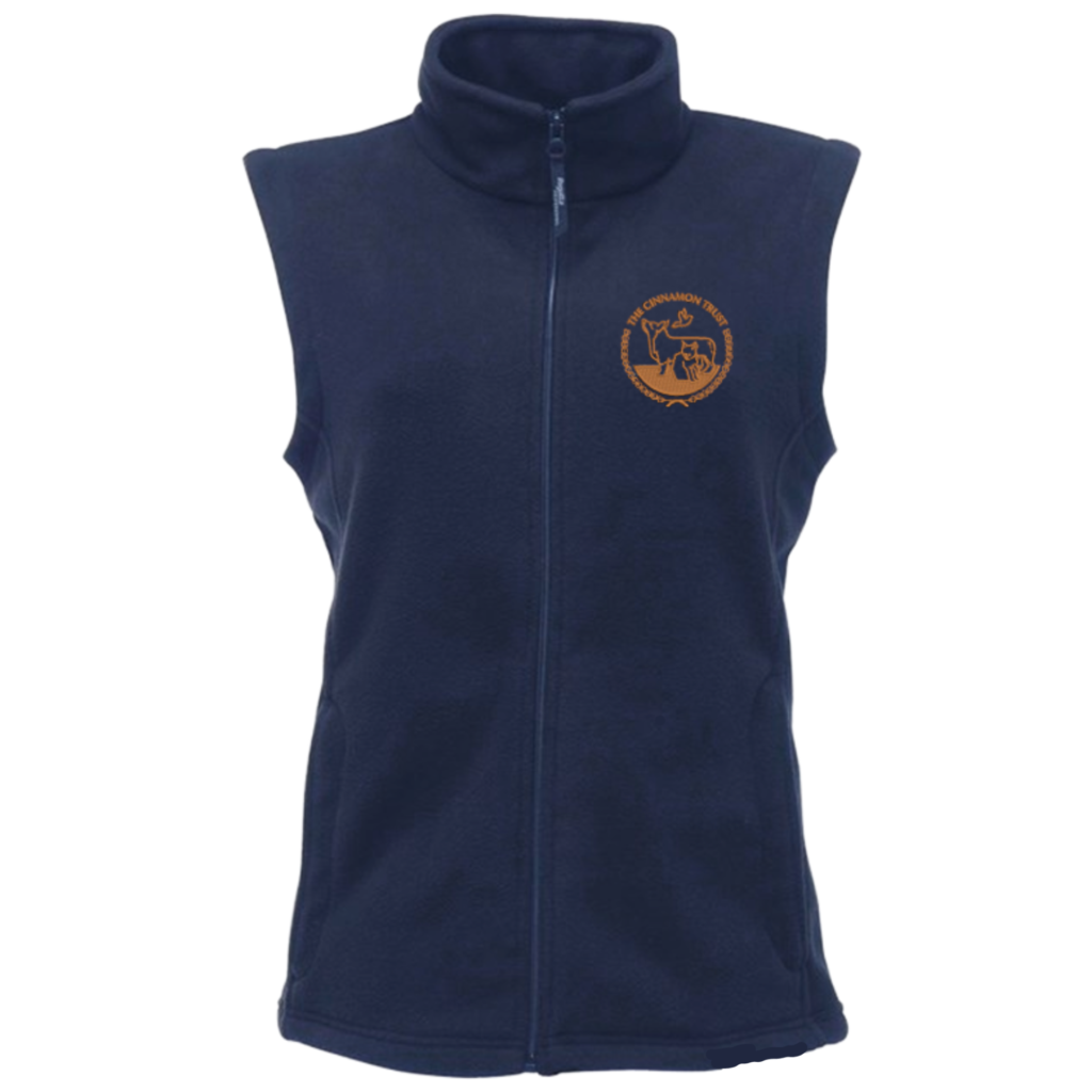 Cinnamon Trust Ladies Fleece Bodywarmer from the Cinnamon Trust Charity Webshop | Make a difference with every purchase