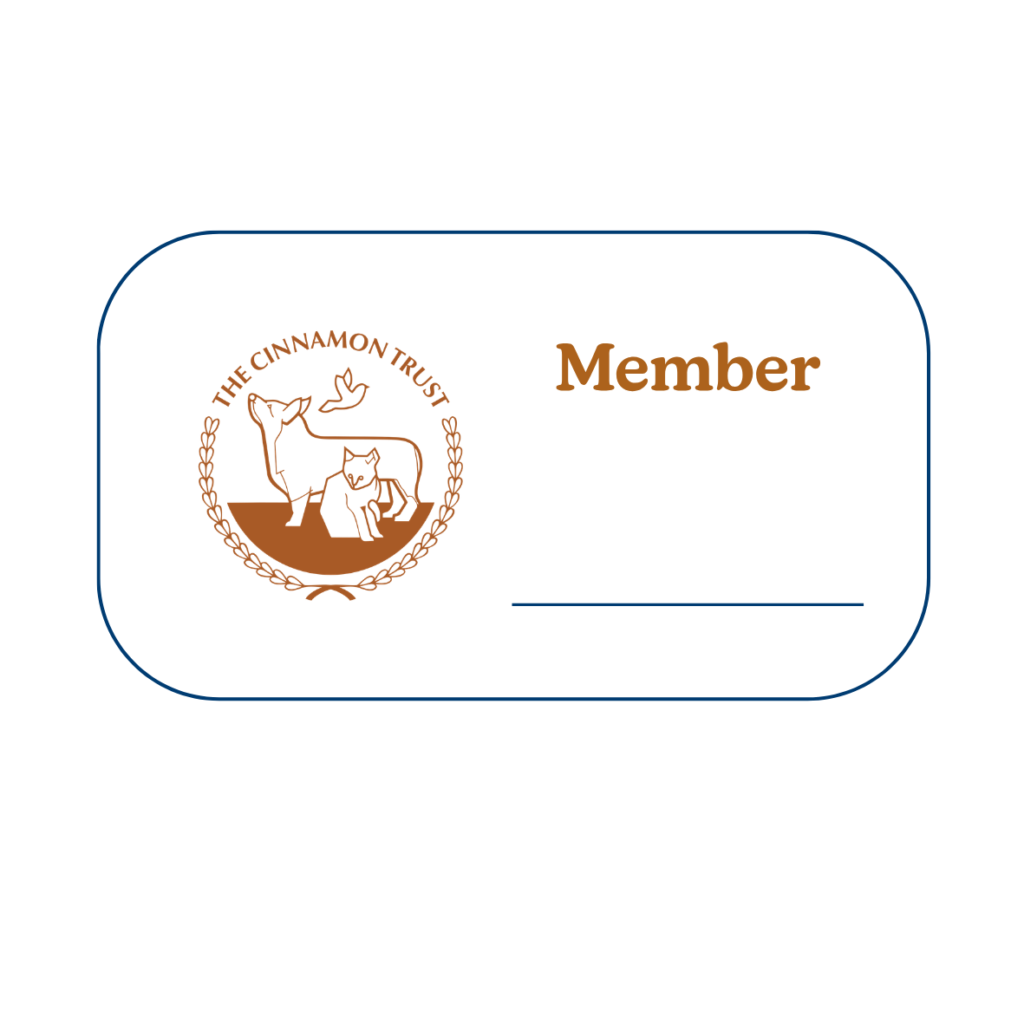 Membership from the Cinnamon Trust Charity Webshop | Make a difference with every purchase